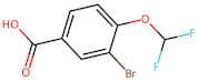 3-Bromo-4-(difluoromethoxy)benzoic acid