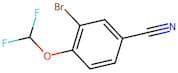 3-Bromo-4-(difluoromethoxy)benzonitrile