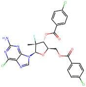 (2R,3R,4R,5R)-5-(2-Amino-6-Chloro-9H-Purin-9-Yl)-2-(((4-Chlorobenzoyl)Oxy)Methyl)-4-Fluoro-4-Methy…