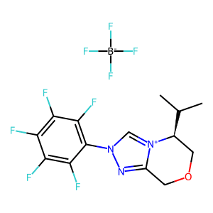 (S)-5-Isopropyl-2-(Perfluorophenyl)-2,5,6,8-Tetrahydro-[1,2,4]Triazolo[3,4-C][1,4]Oxazin-4-Ium Tet…