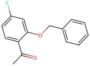 1-(2-(benzyloxy)-4-fluorophenyl)ethanone