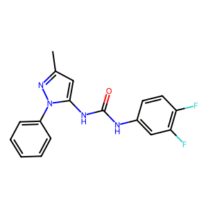 1-(3,4-Difluorophenyl)-3-(3-Methyl-1-Phenyl-1H-Pyrazol-5-Yl)Urea