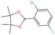 2-(2-Chloro-5-Fluorophenyl)-4,4,5,5-Tetramethyl-1,3,2-Dioxaborolane