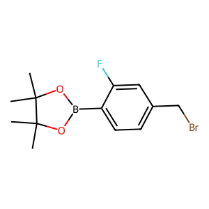 2-(4-(Bromomethyl)-2-Fluorophenyl)-4,4,5,5-Tetramethyl-1,3,2-Dioxaborolane
