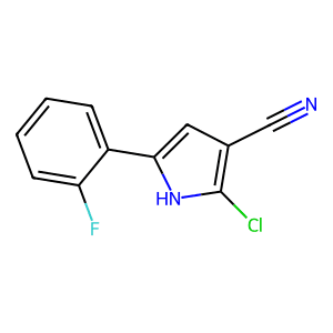 2-Chloro-5-(2-Fluorophenyl)-1H-Pyrrole-3-Carbonitrile