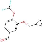 3-(Cyclopropylmethoxy)-4-(difluoromethoxy)benzaldehyde