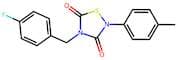 4-[(4-Fluorophenyl)Methyl]-2-(4-Methylphenyl)-1,2,4-Thiadiazolidine-3,5-Dione