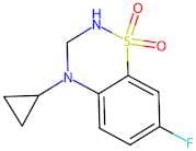 4-Cyclopropyl-7-Fluoro-3,4-Dihydro-2H-Benzo[E][1,2,4]Thiadiazine 1,1-Dioxide