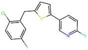 5-[5-[(2-Chloro-5-iodophenyl)methyl]-2-thienyl]-2-fluoropyridine