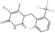 5-Bromo-1-(2-Fluoro-6-(Trifluoromethyl)Benzyl)-6-Methylpyrimidine-2,4(1H,3H)-Dione