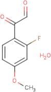 2-fluoro-4-methoxyphenylglyoxal hydrate