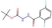 Hydrazinecarboxylic Acid, 2-(2,5-Difluorobenzoyl)-, 1,1-Dimethylethyl Ester