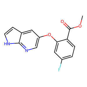 Methyl 2-((1H-Pyrrolo[2,3-b]Pyridin-5-Yl)Oxy)-4-Fluorobenzoate