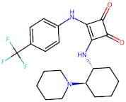 N-[(1R,2R)-2-(1-Piperidinyl)Cyclohexyl]-N'-[4-(Trifluoromethyl)Phenyl]Squaramide