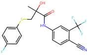 N-[4-Cyano-3-(trifluoromethyl)phenyl]-3-[(4-fluorophenyl)thio]-2-hydroxy-2-methylpropionamide