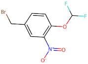 4-(Difluoromethoxy)-3-nitrobenzyl bromide