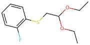 1-[(2,2-diethoxyethyl)thio]-2-fluorobenzene
