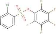 2,3,4,5,6-Pentafluorophenyl 2-chlorobenzenesulphonate