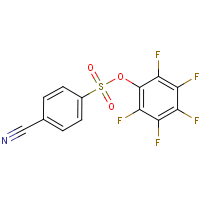 2,3,4,5,6-Pentafluorophenyl 4-cyanobenzenesulphonate