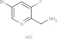 2-(Aminomethyl)-5-bromo-3-fluoropyridine hydrochloride