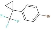 1-Bromo-4-[1-(trifluoromethyl)cycloprop-1-yl]benzene