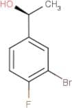 (1S)-1-(3-Bromo-4-fluorophenyl)ethan-1-ol