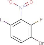 3-Bromo-2-fluoro-6-iodonitrobenzene