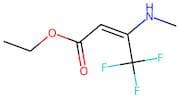 Ethyl 3-methylamino-4,4,4-trifluorocrotonate