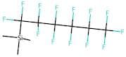 Trimethyl(tridecafluorohexyl)silane