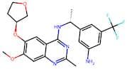 N-((R)-1-(3-Amino-5-(Trifluoromethyl)Phenyl)Ethyl)-7-Methoxy-2-Methyl-6-(((S)-Tetrahydrofuran-3-Yl…