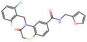 4-(2-Chloro-6-Fluorobenzyl)-N-(Furan-2-Ylmethyl)-3-Oxo-3,4-Dihydro-2H-Benzo[B][1,4]Thiazine-6-Carb…