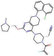 2-((S)-4-(7-(8-Chloronaphthalen-1-Yl)-2-(((S)-1-Methylpyrrolidin-2-Yl)Methoxy)-5,6,7,8-Tetrahydrop…