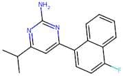 4-(4-Fluoronaphthalen-1-Yl)-6-Isopropylpyrimidin-2-Amine