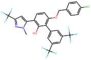 6-((4-Chlorobenzyl)Oxy)-3-(1-Methyl-3-(Trifluoromethyl)-1H-Pyrazol-5-Yl)-3',5'-Bis(Trifluoromethyl…