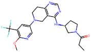 (S)-1-(3-((6-(6-Methoxy-5-(Trifluoromethyl)Pyridin-3-Yl)-5,6,7,8-Tetrahydropyrido[4,3-D]Pyrimidin-…