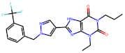 3-Ethyl-1-Propyl-8-(1-(3-(Trifluoromethyl)Benzyl)-1H-Pyrazol-4-Yl)-3,7-Dihydro-1H-Purine-2,6-Dione