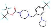 1,1,1,3,3,3-Hexafluoropropan-2-Yl 4-(2-(Pyrrolidin-1-Yl)-4-(Trifluoromethyl)Benzyl)Piperazine-1-Ca…