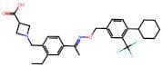 (E)-1-(4-(1-(((4-Cyclohexyl-3-(Trifluoromethyl)Benzyl)Oxy)Imino)Ethyl)-2-Ethylbenzyl)Azetidine-3-C…