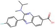 2-(4-Fluorophenyl)-3-(Isopropyl(Methyl)Amino)Quinoxaline-6-Carboxylic Acid