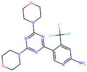 5-(4,6-Dimorpholino-1,3,5-Triazin-2-Yl)-4-(Trifluoromethyl)Pyridin-2-Amine