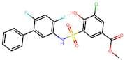 Methyl 3-Chloro-5-(N-(4,6-Difluoro-[1,1'-Biphenyl]-3-Yl)Sulfamoyl)-4-Hydroxybenzoate