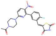 5-(5-(6-(4-Acetylpiperazin-1-Yl)-3-Nitropyridin-2-Yl)-2-Fluorobenzylidene)Thiazolidine-2,4-Dione
