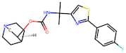 (S)-Quinuclidin-3-Yl (2-(2-(4-Fluorophenyl)Thiazol-4-Yl)Propan-2-Yl)Carbamate