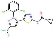 N-(5-(1-(2,6-Dichlorophenyl)-3-(Difluoromethyl)-1H-Pyrazol-5-Yl)Thiazol-2-Yl)Cyclopropanecarboxami…