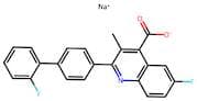 Sodium 6-Fluoro-2-(2'-Fluoro-[1,1'-Biphenyl]-4-Yl)-3-Methylquinoline-4-Carboxylate