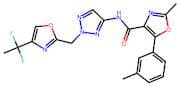 N-(2-((4-(1,1-Difluoroethyl)Oxazol-2-Yl)Methyl)-2H-1,2,3-Triazol-4-Yl)-2-Methyl-5-(M-Tolyl)Oxazole…