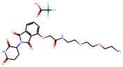 Thalidomide-O-Amido-PEG2-C2-NH2 (TFA)