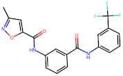 3-Methyl-N-(3-((3-(Trifluoromethyl)Phenyl)Carbamoyl)Phenyl)Isoxazole-5-Carboxamide