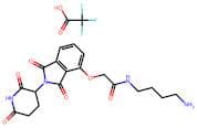 Thalidomide-O-Amido-C4-NH2 (TFA)