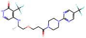 (S)-5-((1-(3-Oxo-3-(4-(5-(Trifluoromethyl)Pyrimidin-2-Yl)Piperazin-1-Yl)Propoxy)Propan-2-Yl)Amino)…